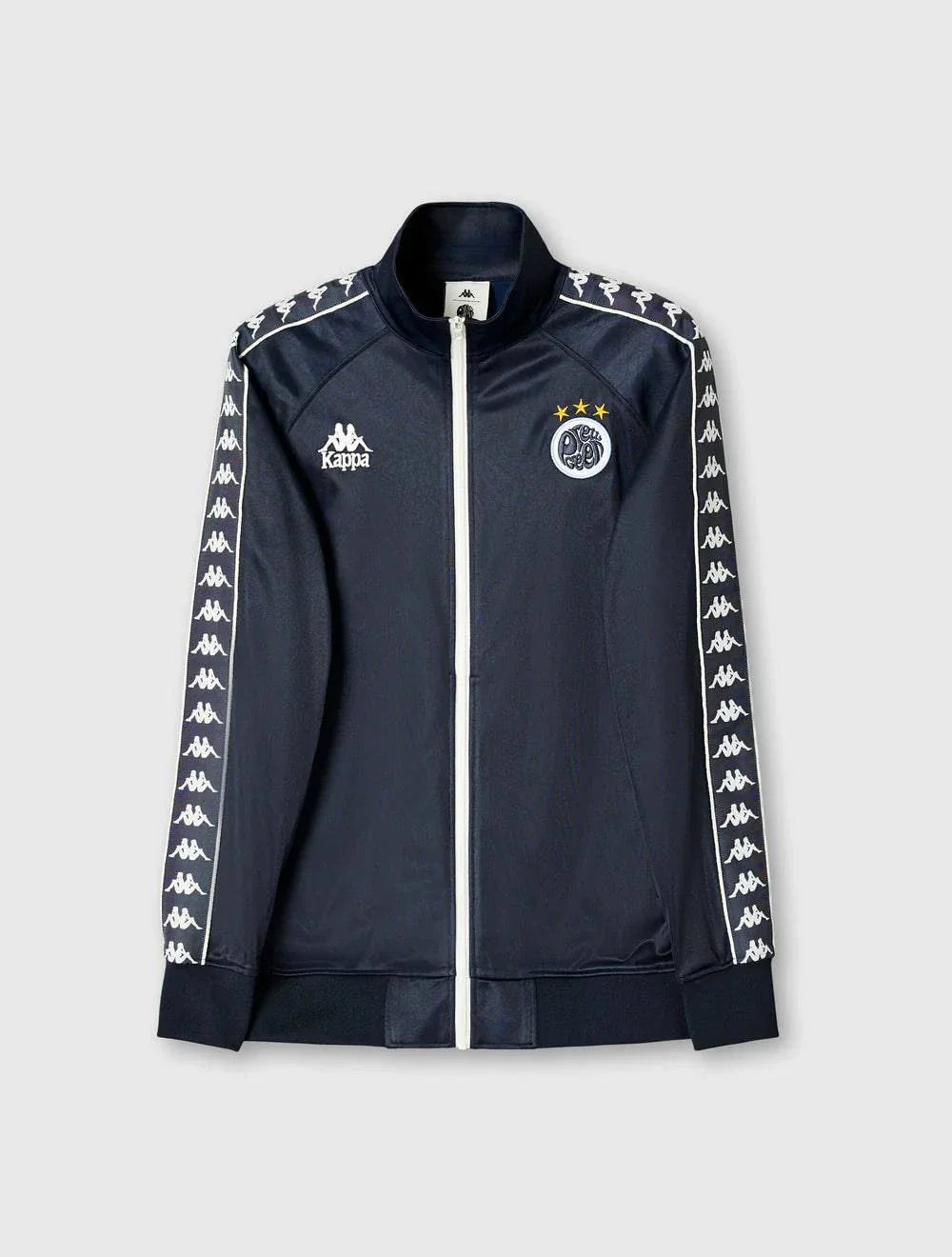 Pretty Green Maine Road Track Top Navy