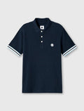 Pretty Green Cressa Tipped Polo Navy