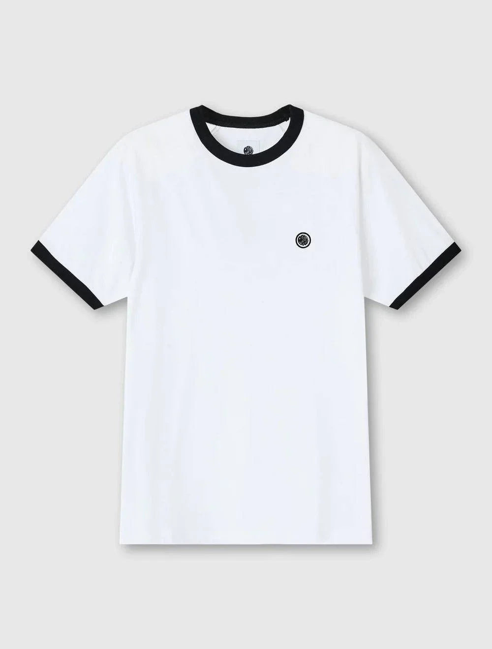 Pretty Green Boston Ringer T-Shirt White