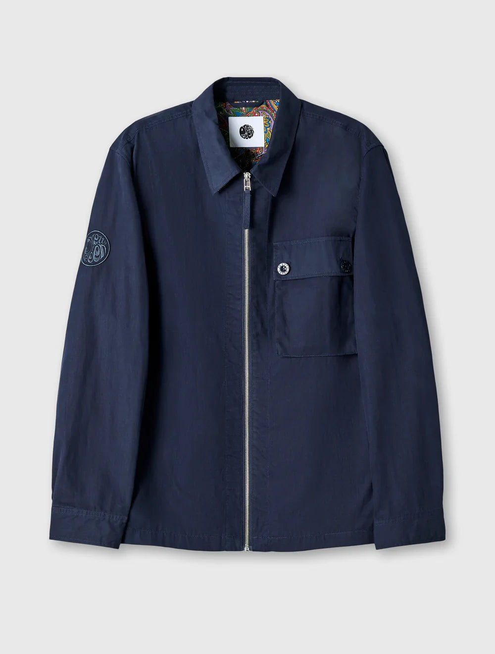 Pretty Green Feltham Overshirt Navy