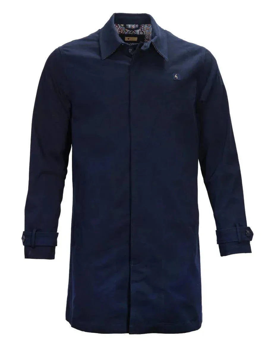 Gabicci Vintage Houghton Twill Mac Navy