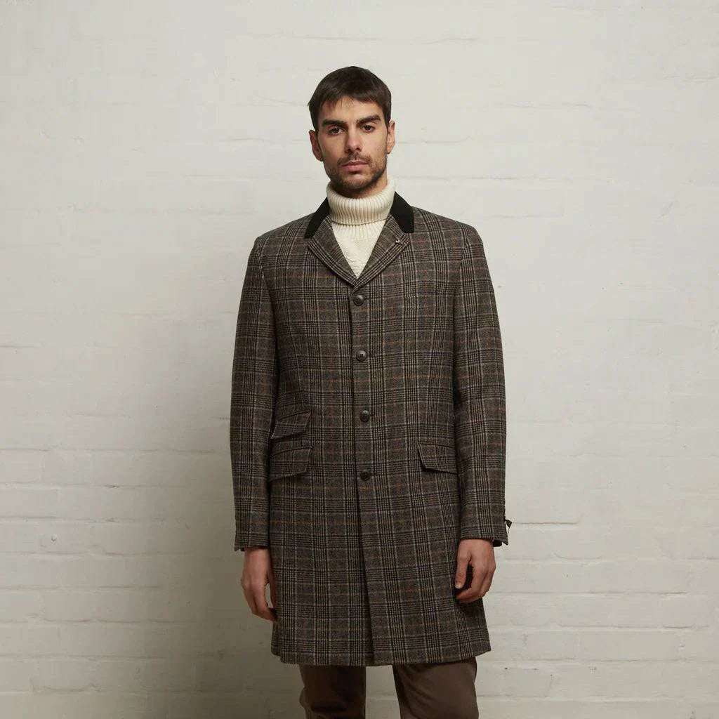 Gabicci Vintage Statham Vinnie Coat Black