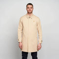 Gabicci Vintage Houghton Twill Mac -Oatmeal