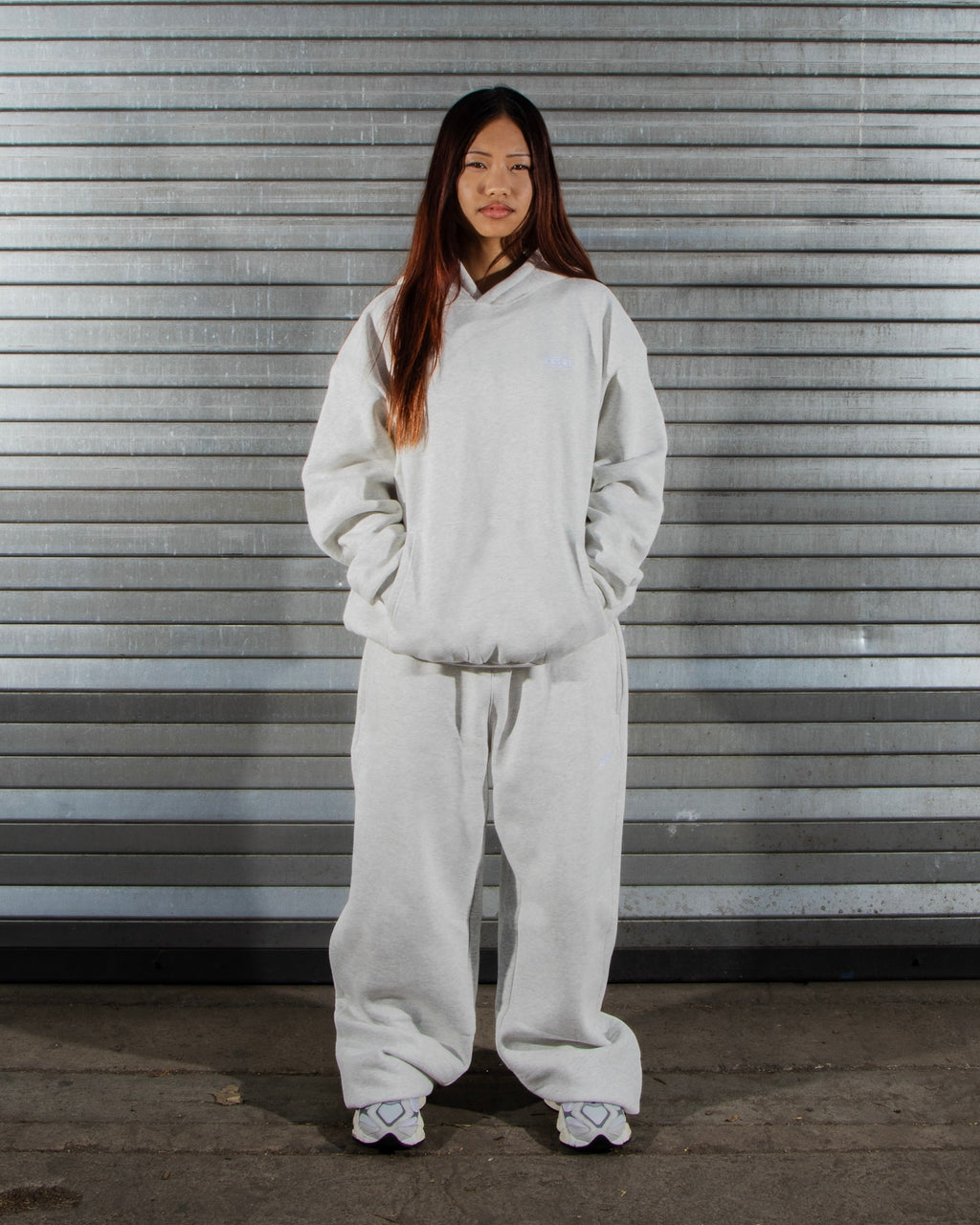 DCRB Tracksuit Hoodie - Light Grey