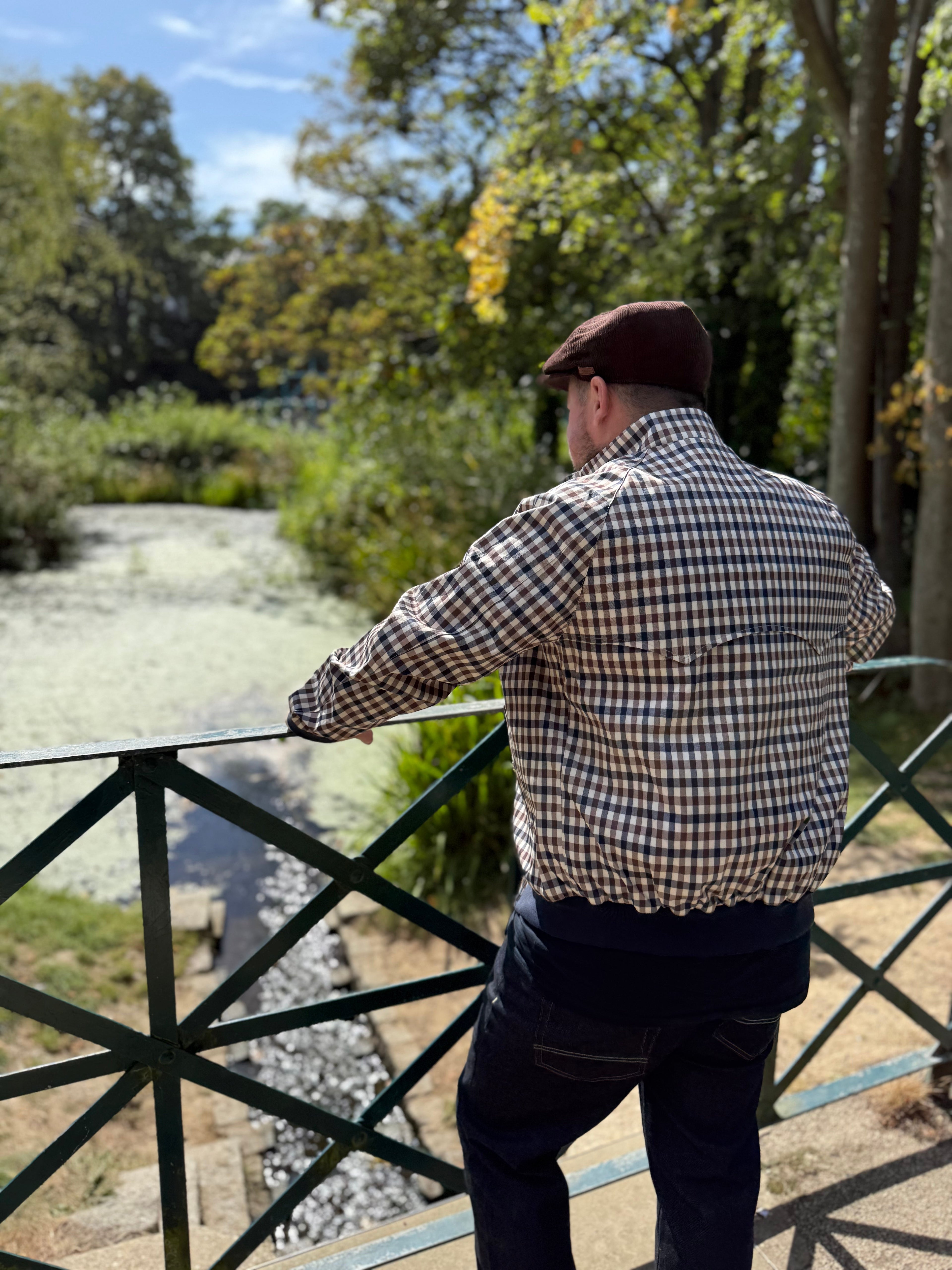 Aquascutum Active Archival Harrington Club Check