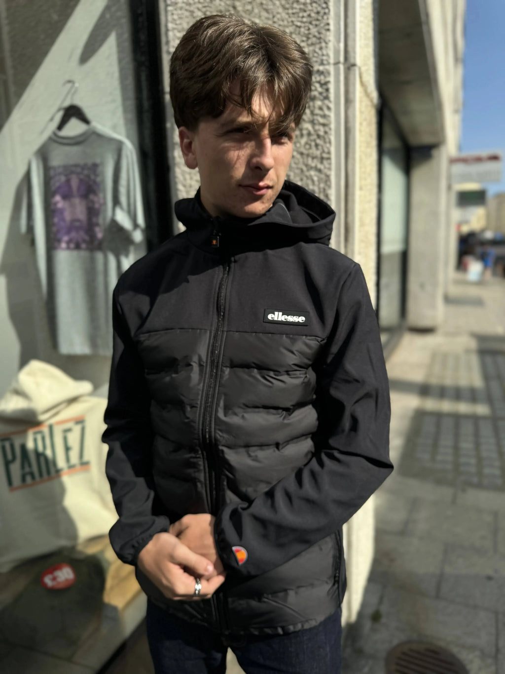 Ellesse Jellico FZ Lightweight Jacket In Black