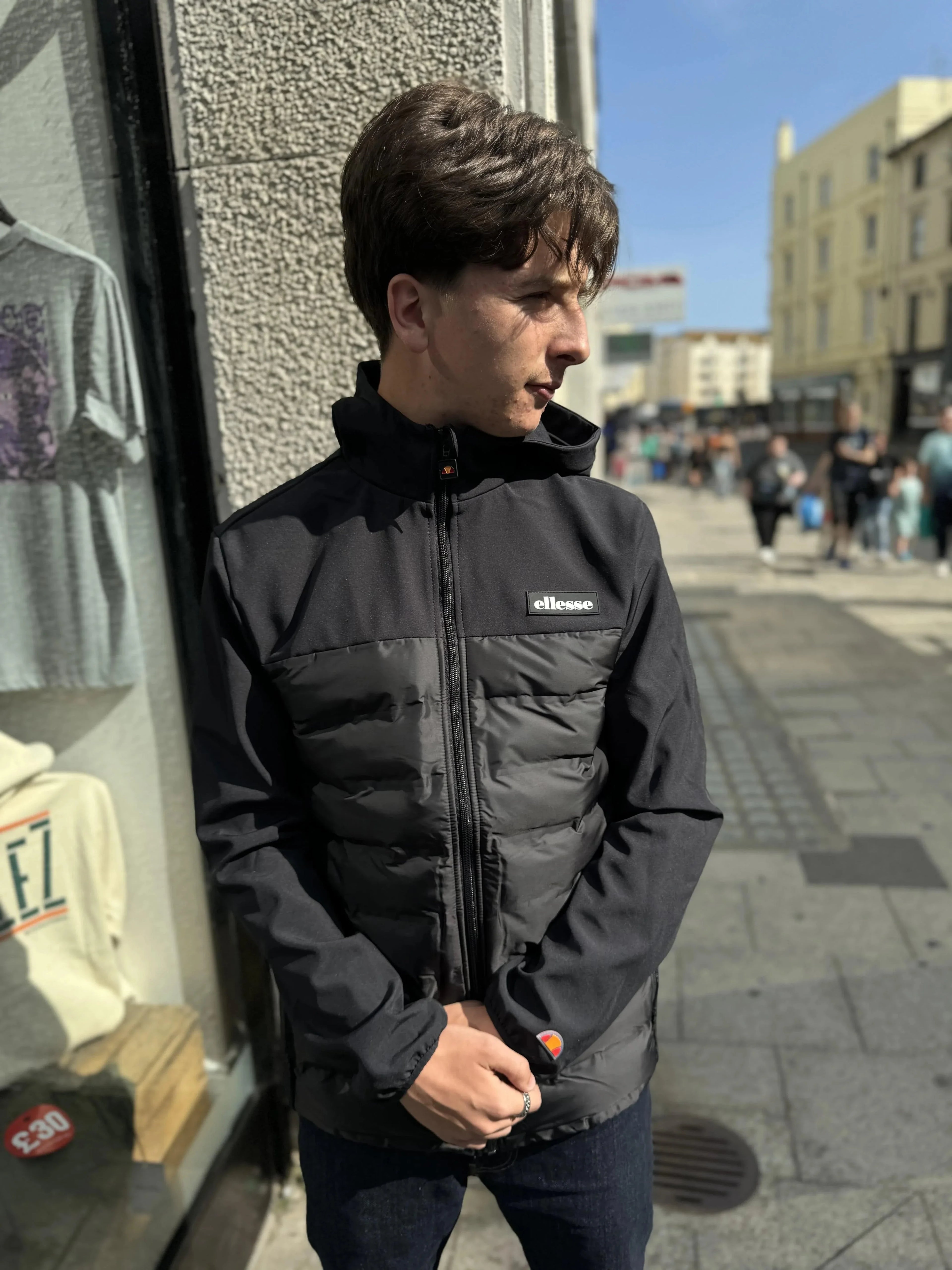Ellesse Jellico FZ Lightweight Jacket In Black