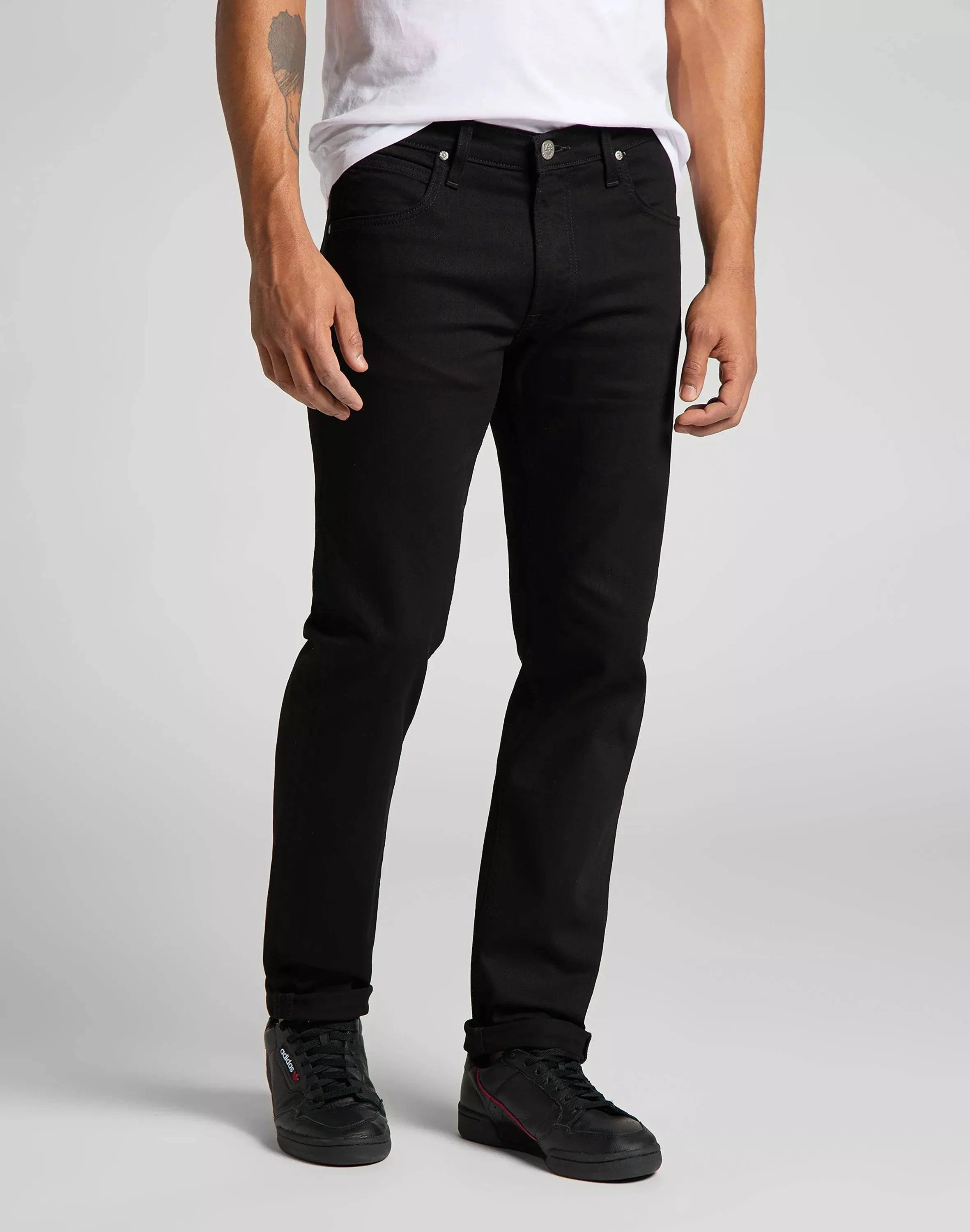 Lee Jeans Rider Slim Fit Jean In Black