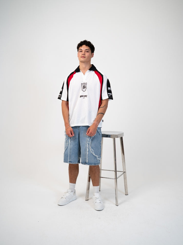 DCRB Spikey Football Tee