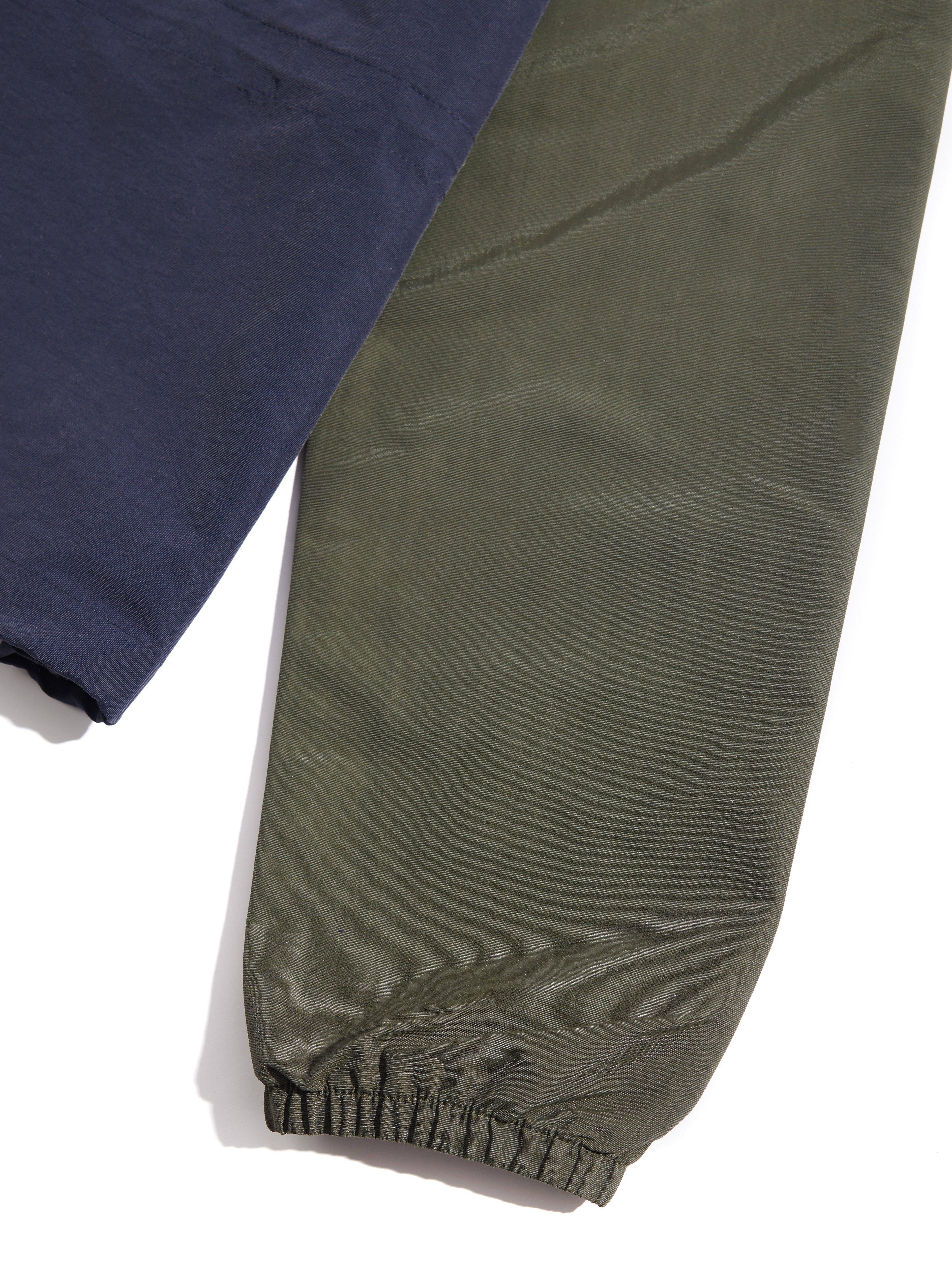 Penfield Pac Jac – Packable Anorak in Forest Green/Navy