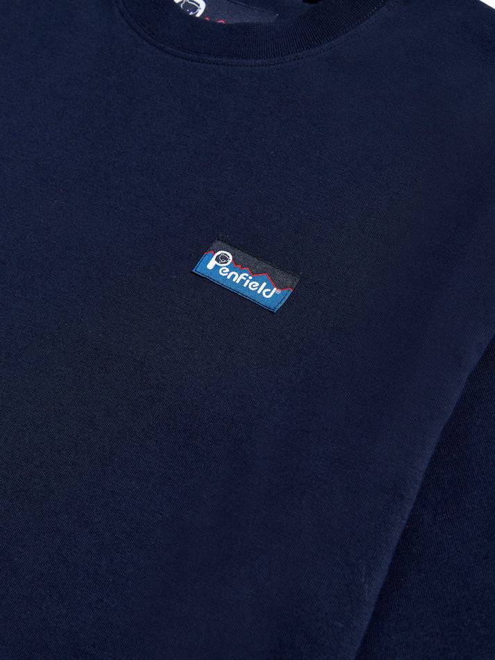 Penfield Fishing Bear T-Shirt Navy