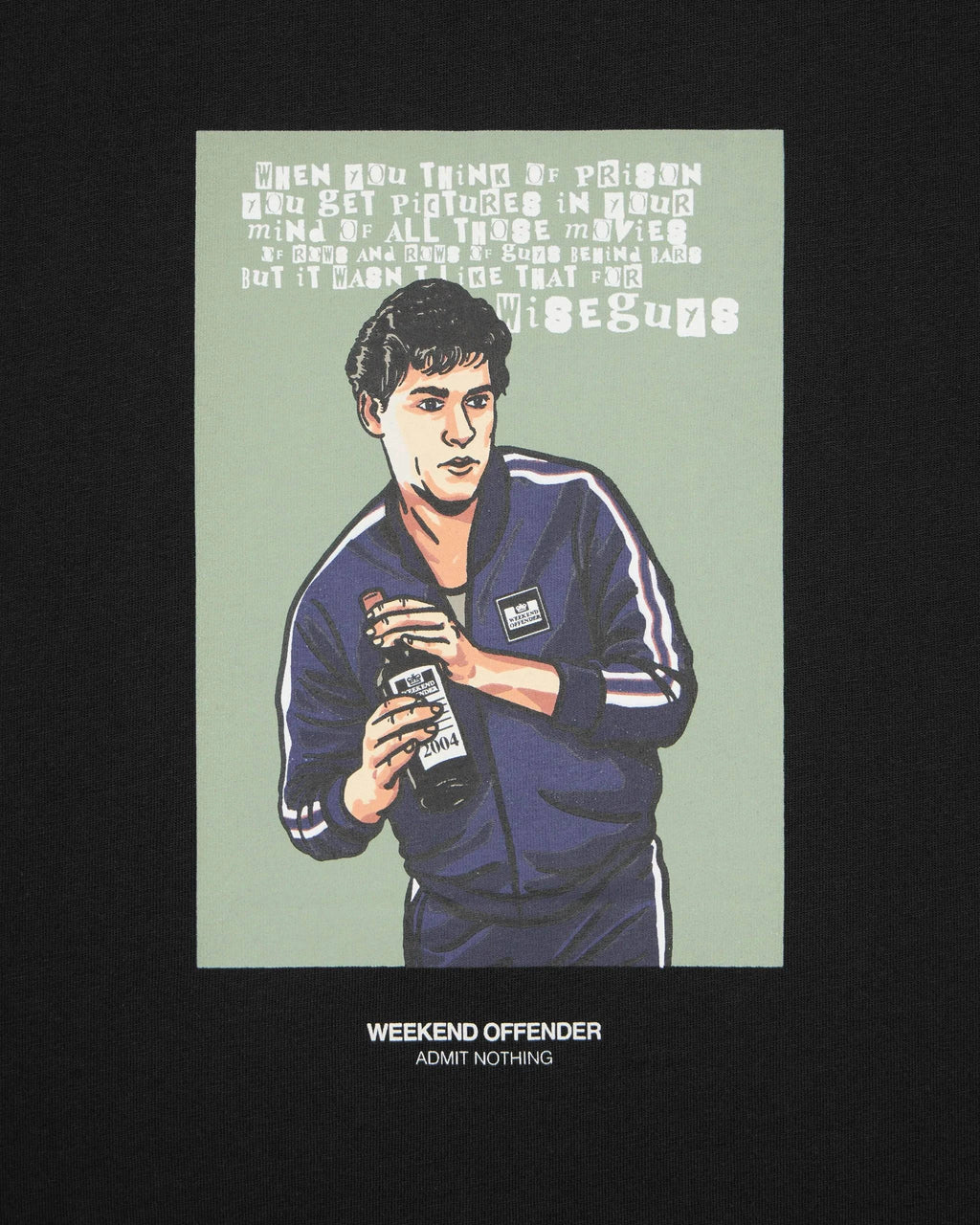 Weekend Offender The Joint T-shirt Black