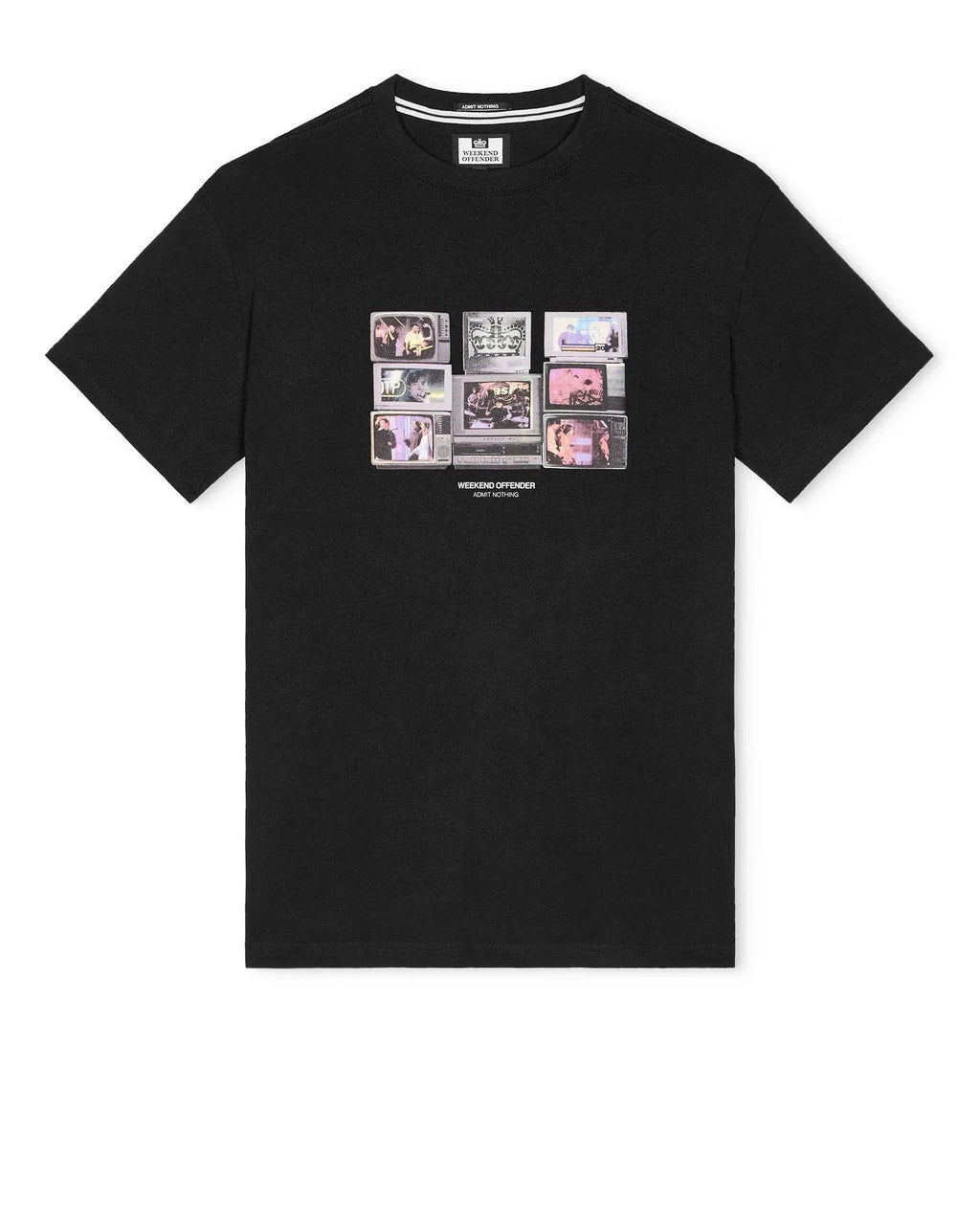 Weekend Offender Vision Graphic T-Shirt Black