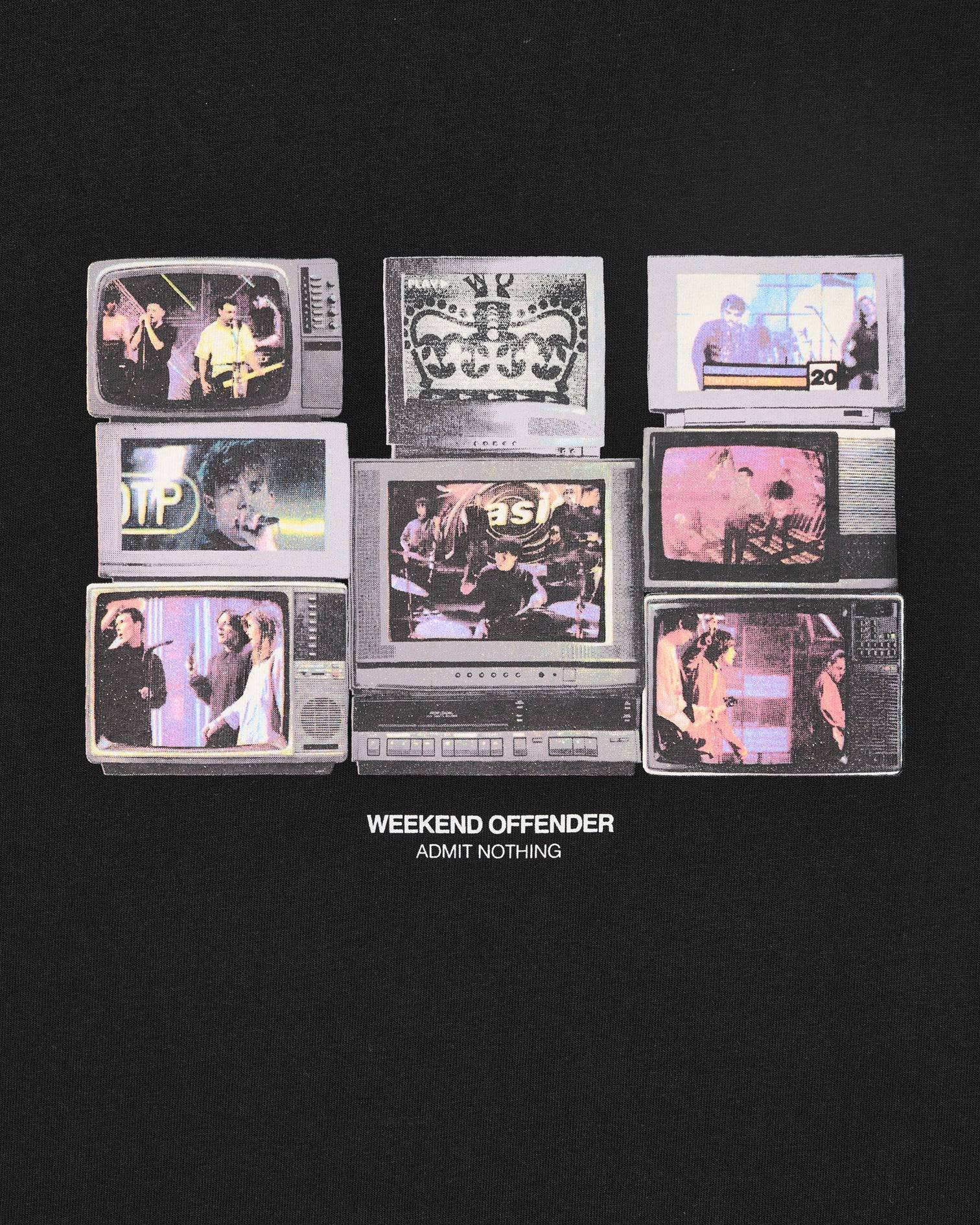 Weekend Offender Vision Graphic T-Shirt Black