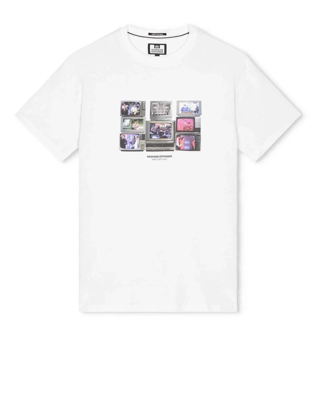 Weekend Offender Vision Graphic T-Shirt White