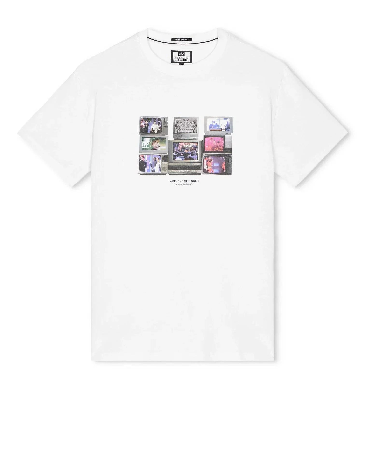 Weekend Offender Vision Graphic T-Shirt White