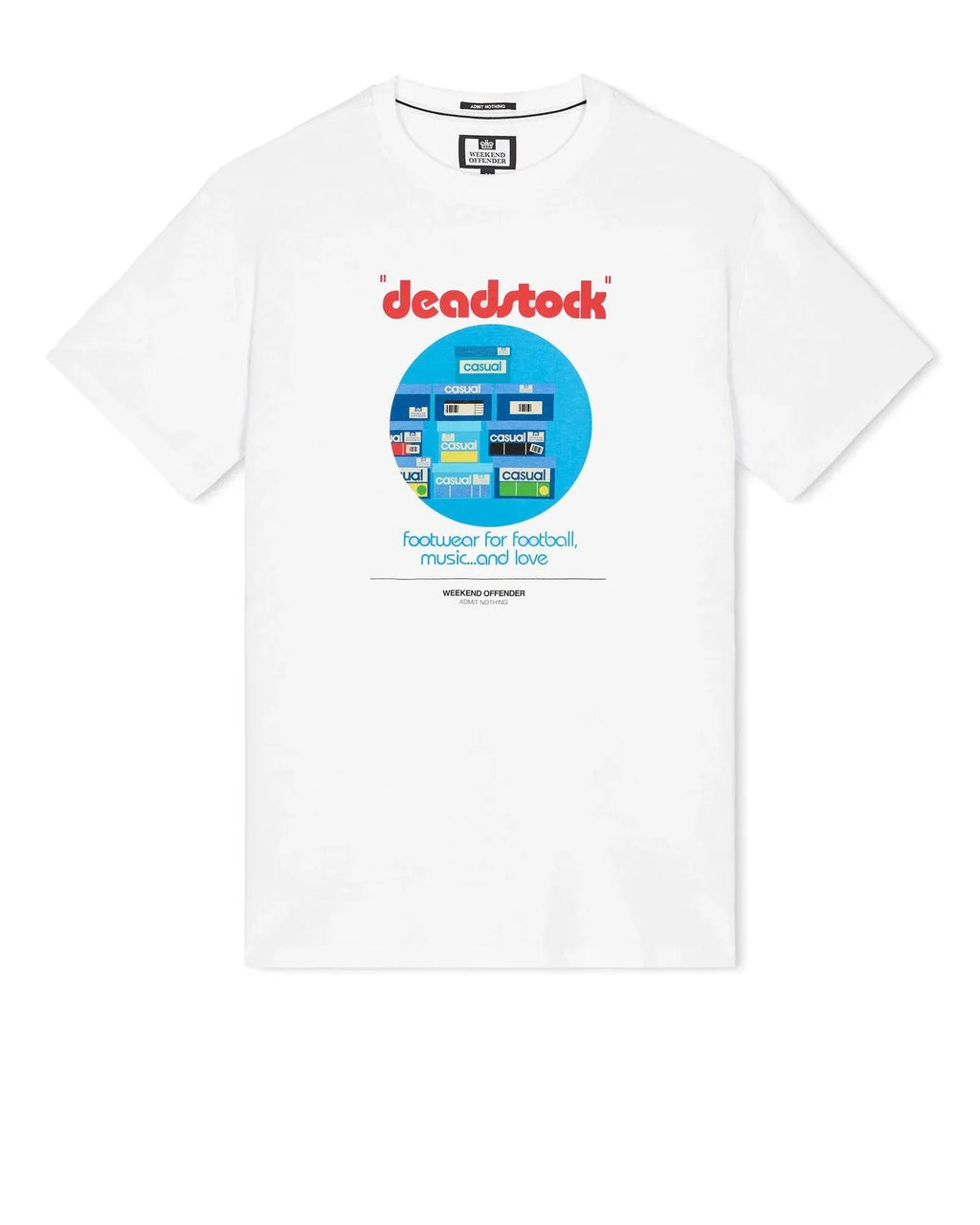 Weekend Offender Deadstock Graphic T-Shirt White