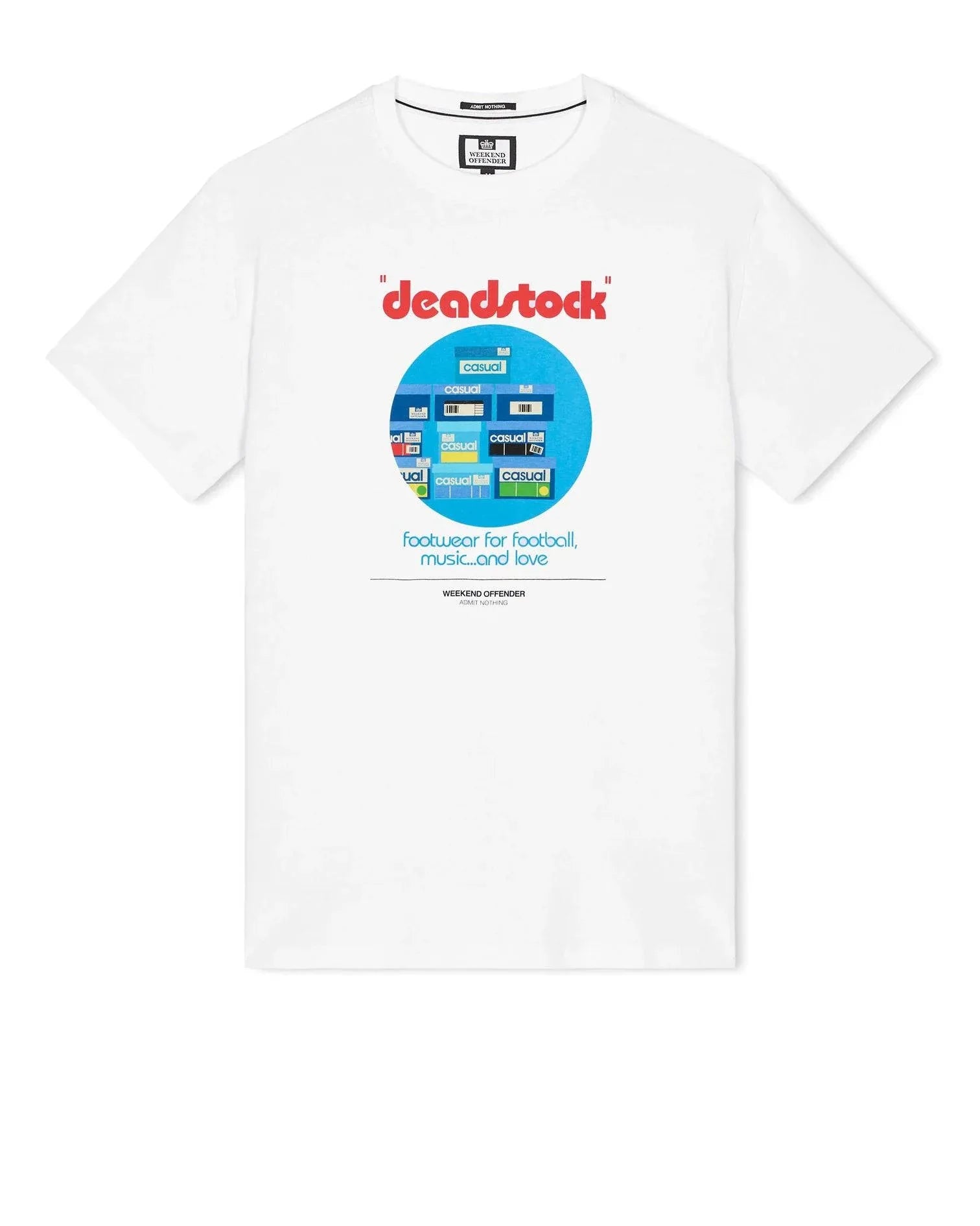 Weekend Offender Deadstock Graphic T-Shirt White