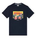 Weekend Offender Satriale's Graphic T-Shirt Navy