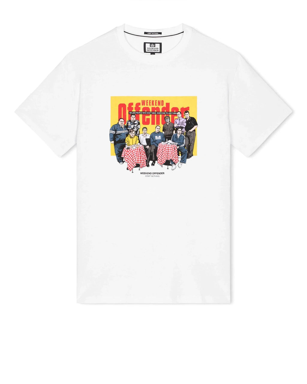 Weekend Offender Satriale's Graphic T-Shirt White