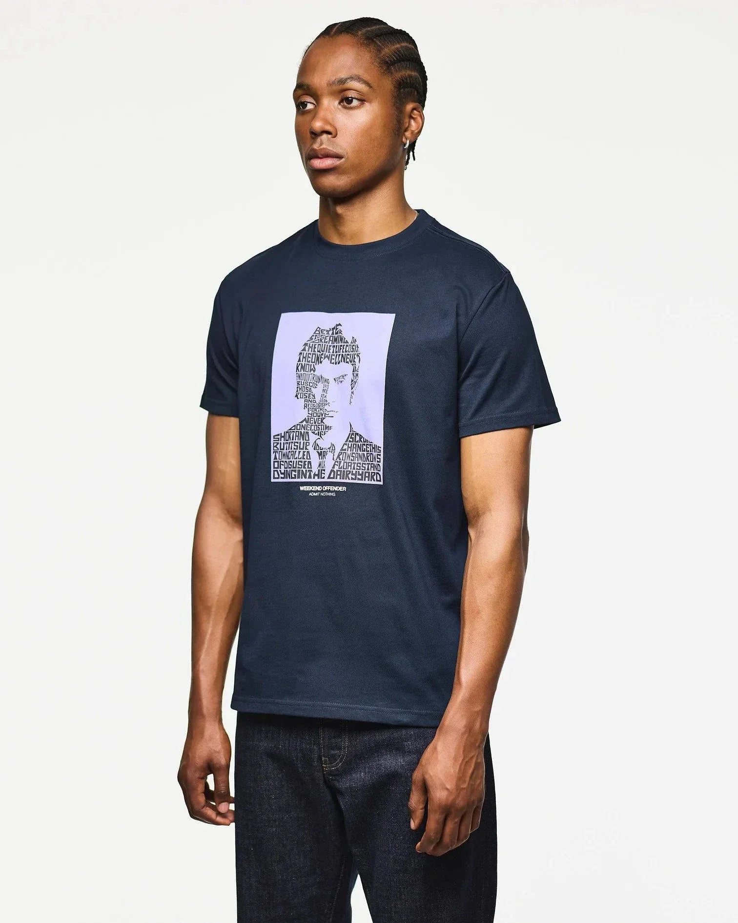 Weekend Offender Dreamin' Graphic T-Shirt Navy