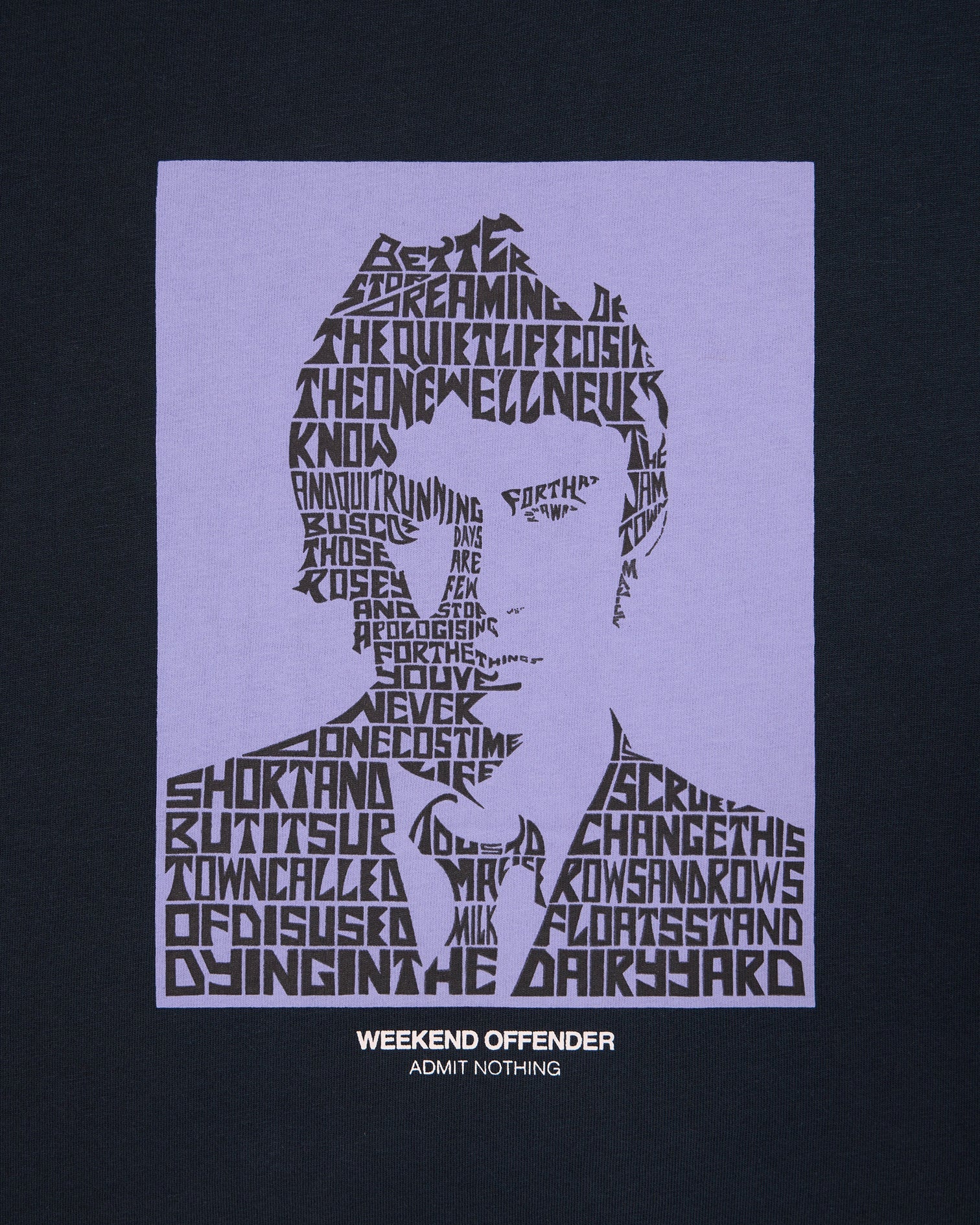 Weekend Offender Dreamin' Graphic T-Shirt Navy