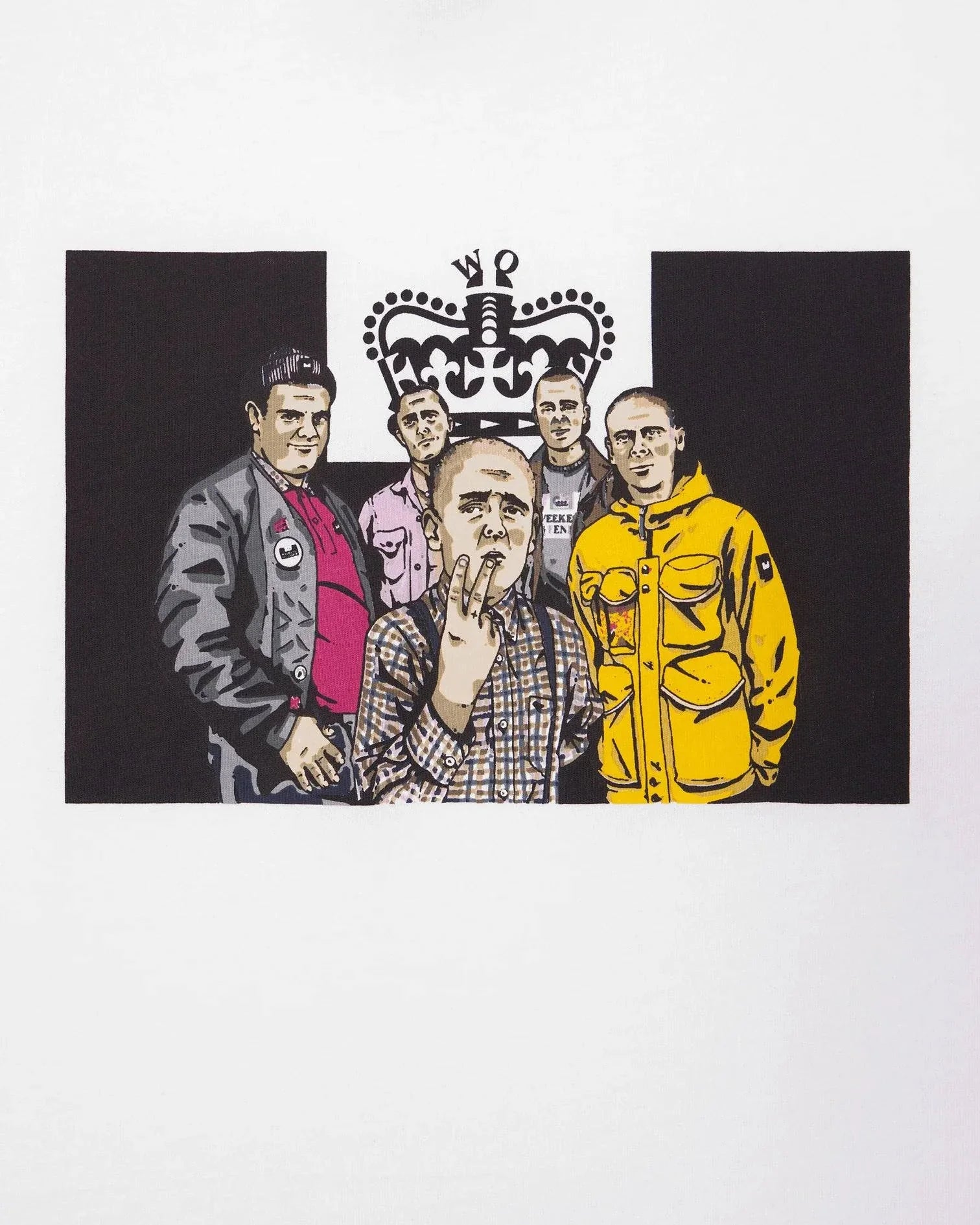 Weekend Offender T.I.E. Graphic T-Shirt White