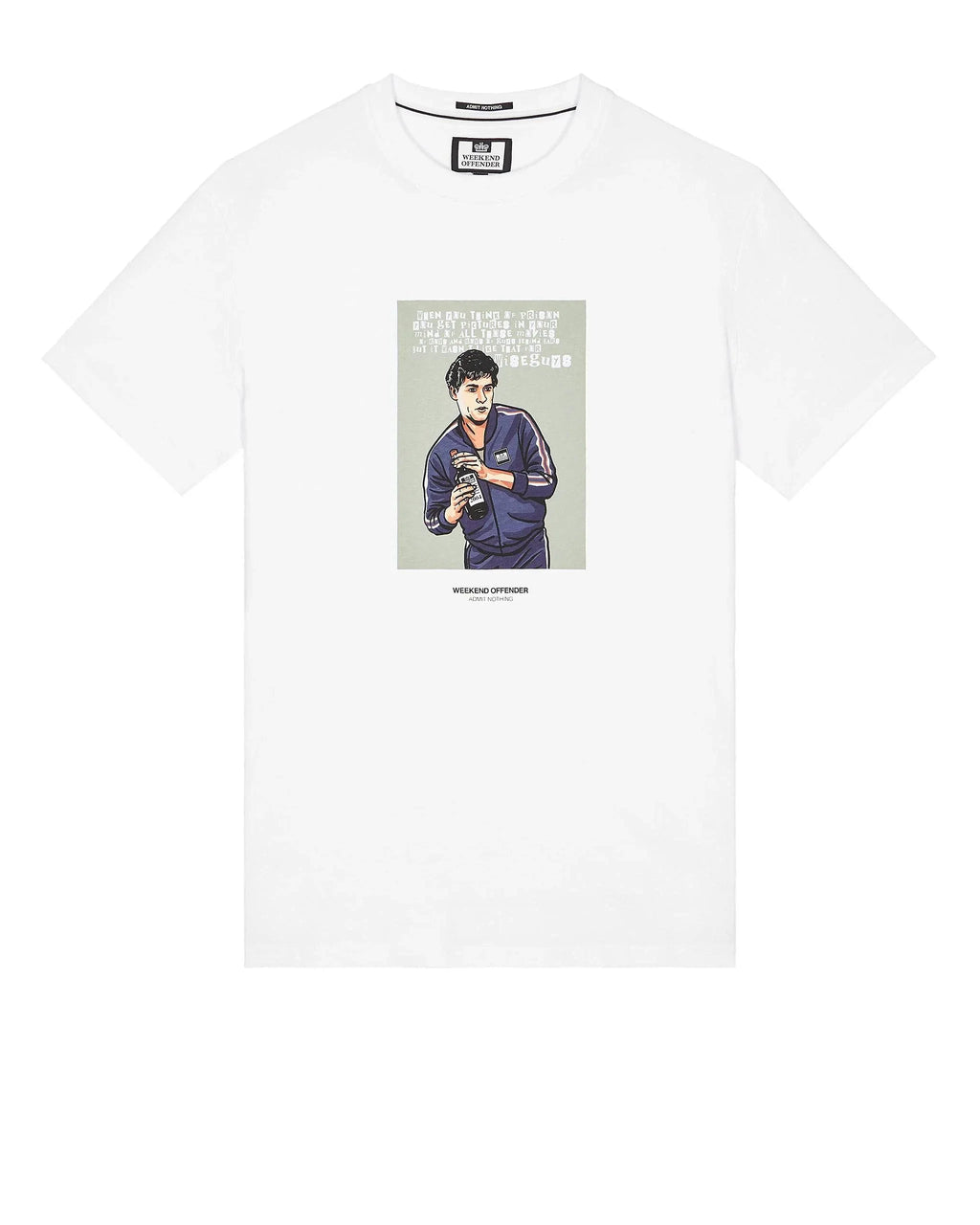 Weekend Offender The Joint T-shirt White