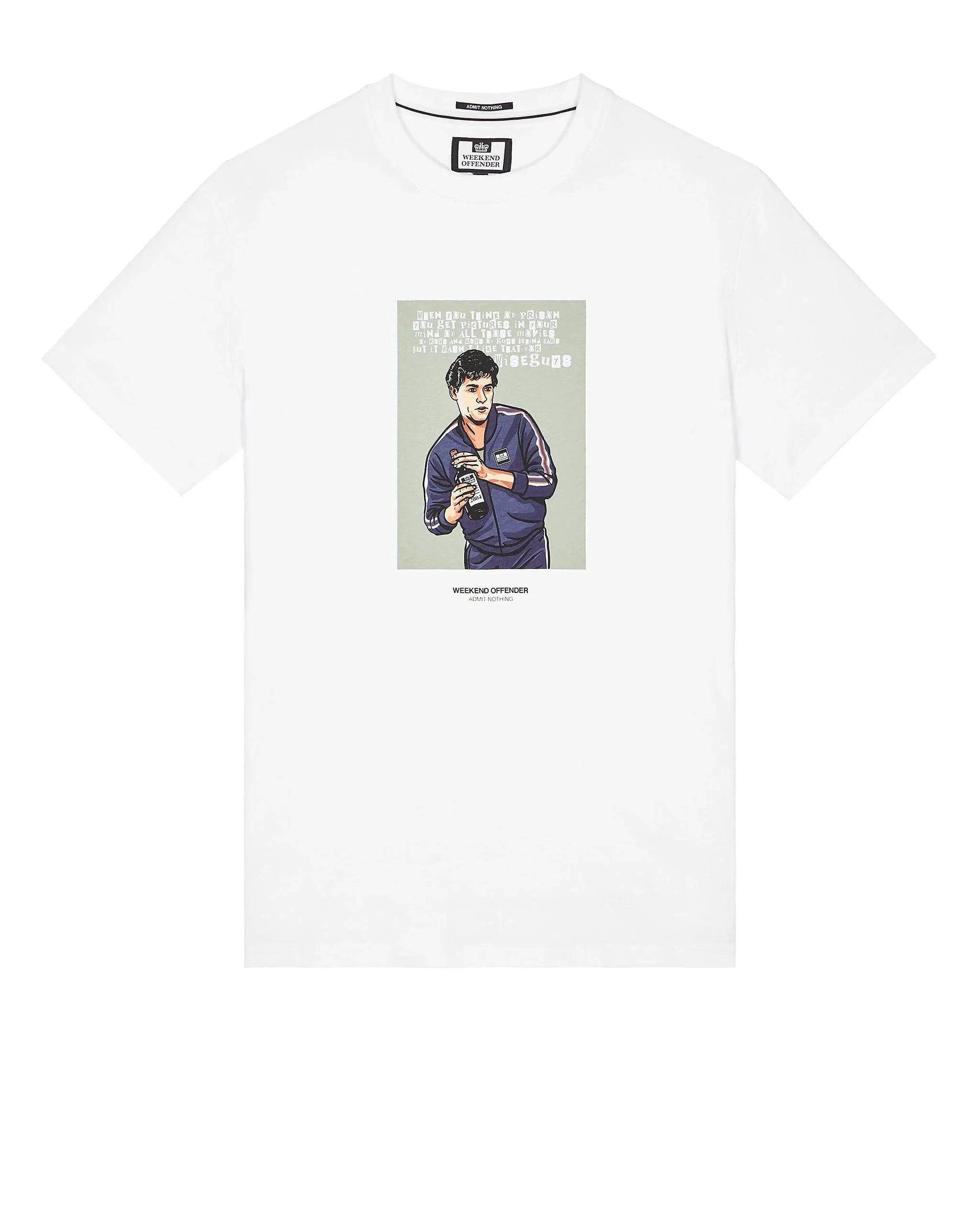 Weekend Offender The Joint T-shirt White
