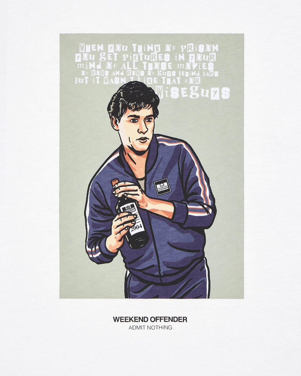 Weekend Offender The Joint T-shirt White