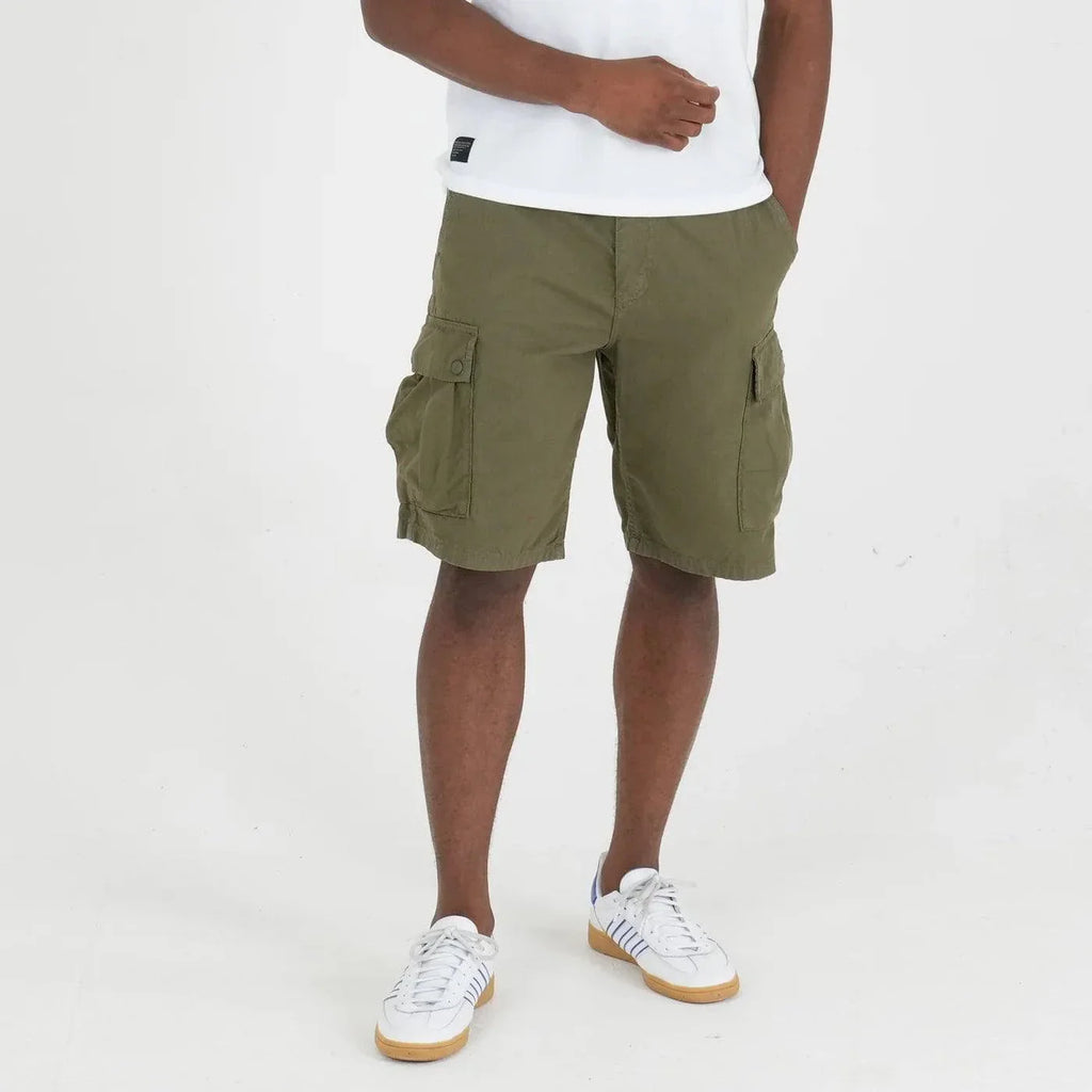 Peaceful Hooligan Container Shorts Khaki