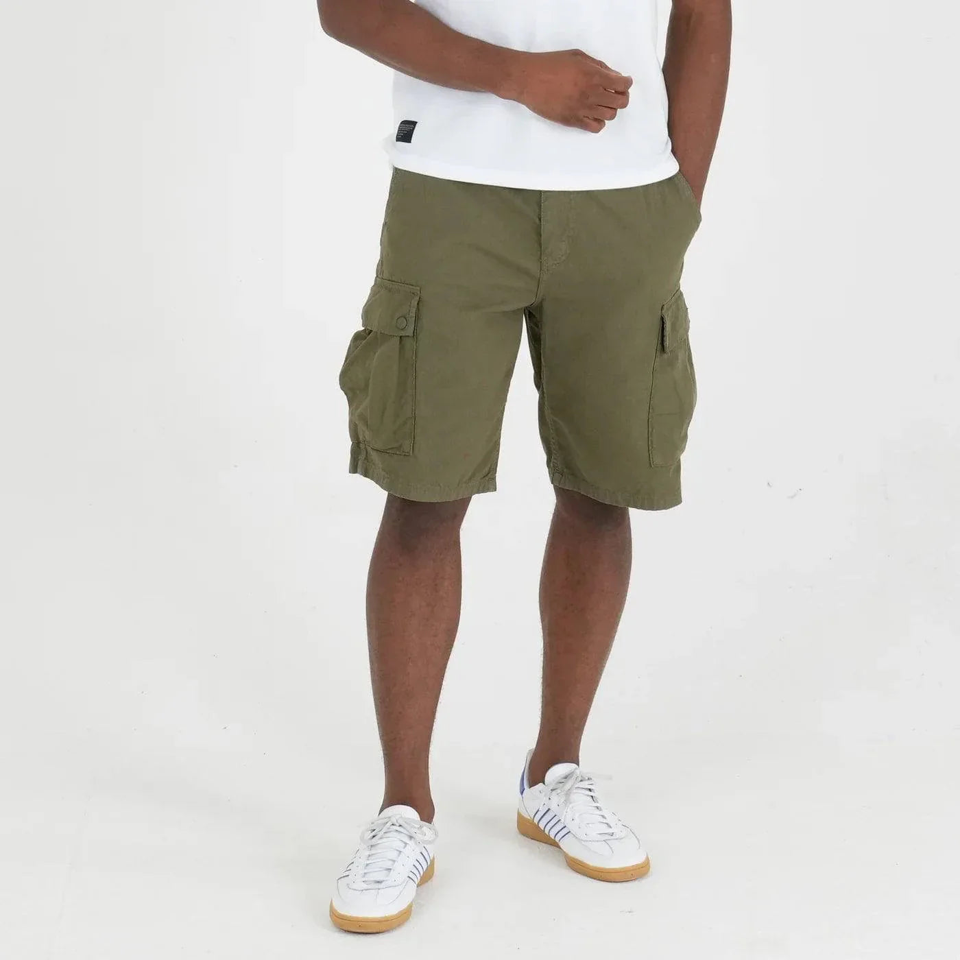 Peaceful Hooligan Container Shorts Khaki