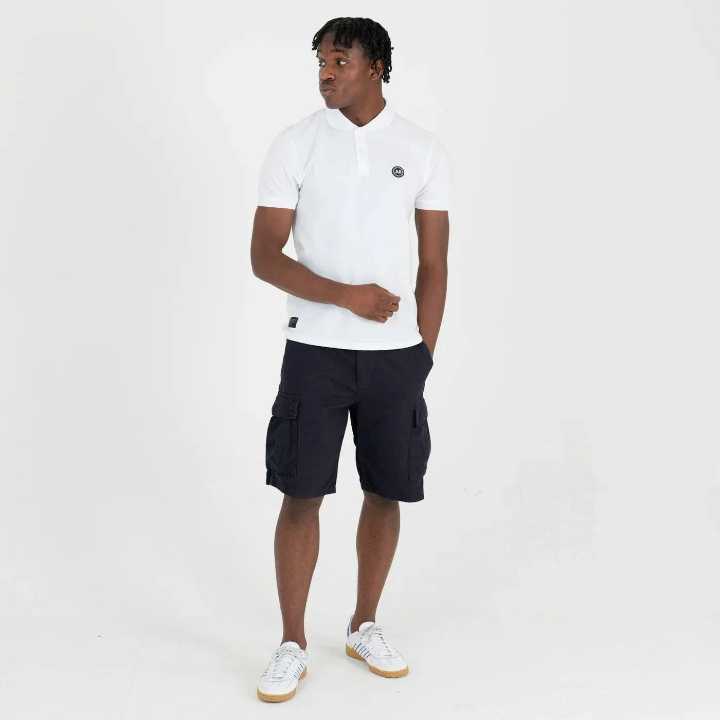 Peaceful Hooligan Container Shorts Navy