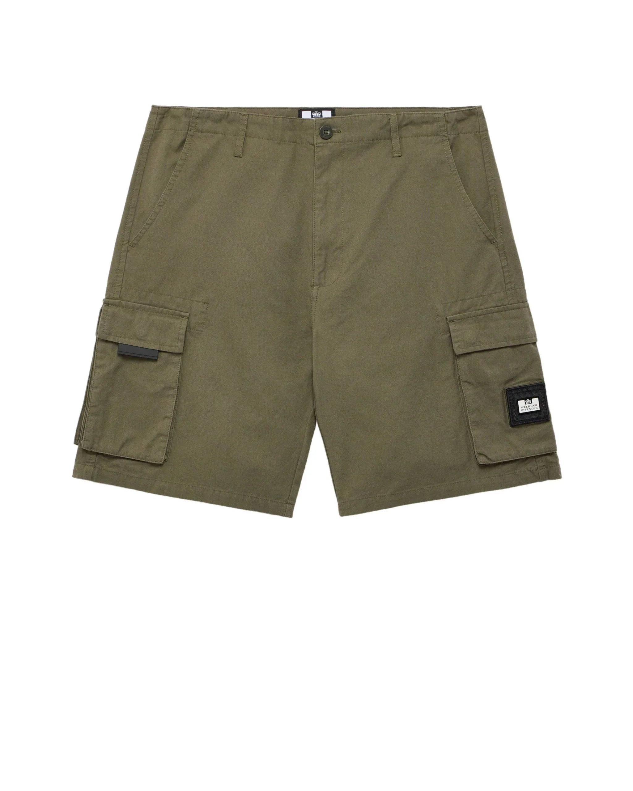 Weekend Offender Mascia Cargo Short Castle Green