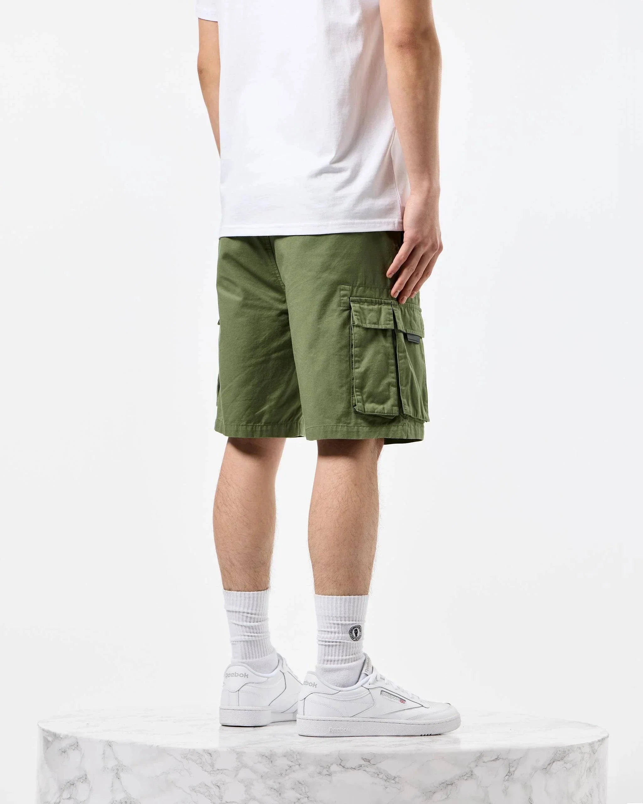Weekend Offender Mascia Cargo Shorts Sapling