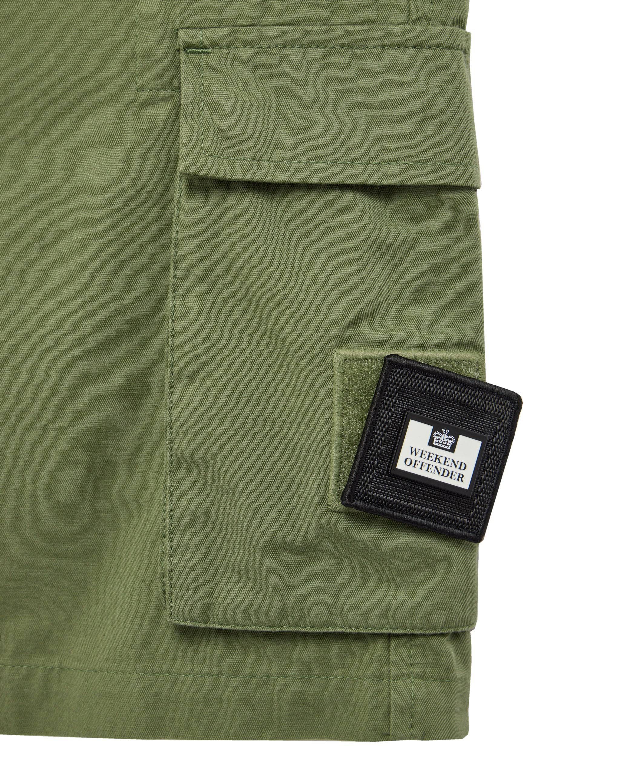 Weekend Offender Mascia Cargo Shorts Sapling