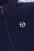 Sergio Tacchini Taped Track Top in Maritime Blue