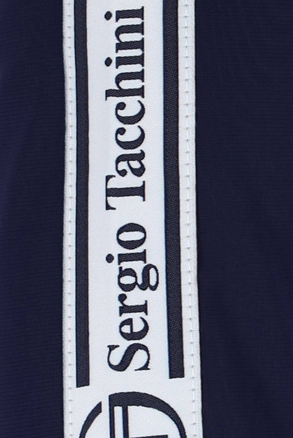 Sergio Tacchini Taped Track Top in Maritime Blue