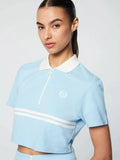 Sergio Tacchini Miss Supermac Polo Shirt Clear Sky
