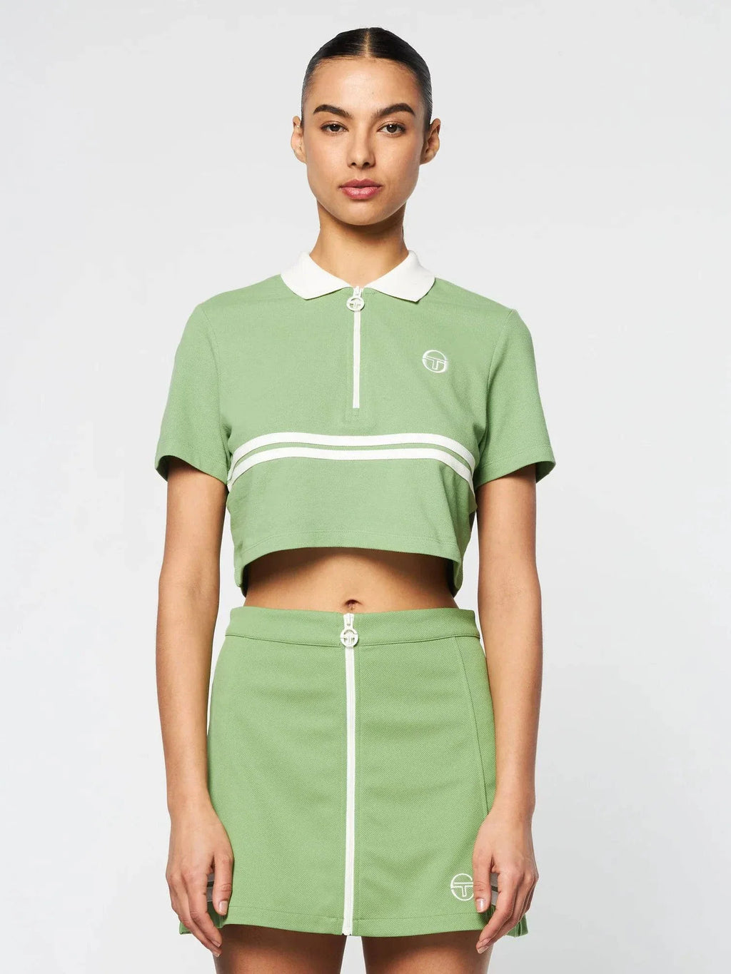 Sergio Tacchini Miss Supermac Polo Shirt Jade Green