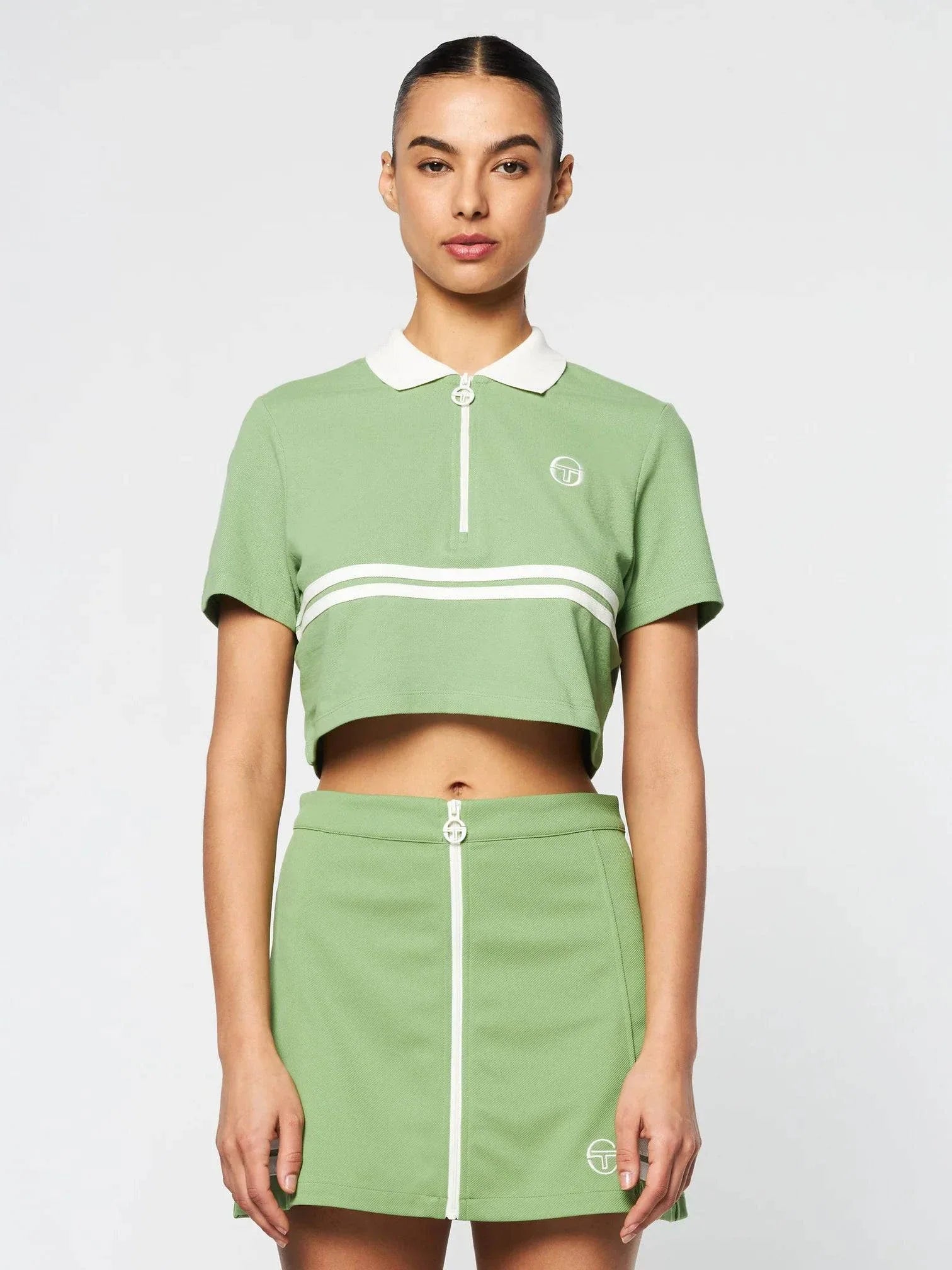 Sergio Tacchini Miss Supermac Polo Shirt Jade Green