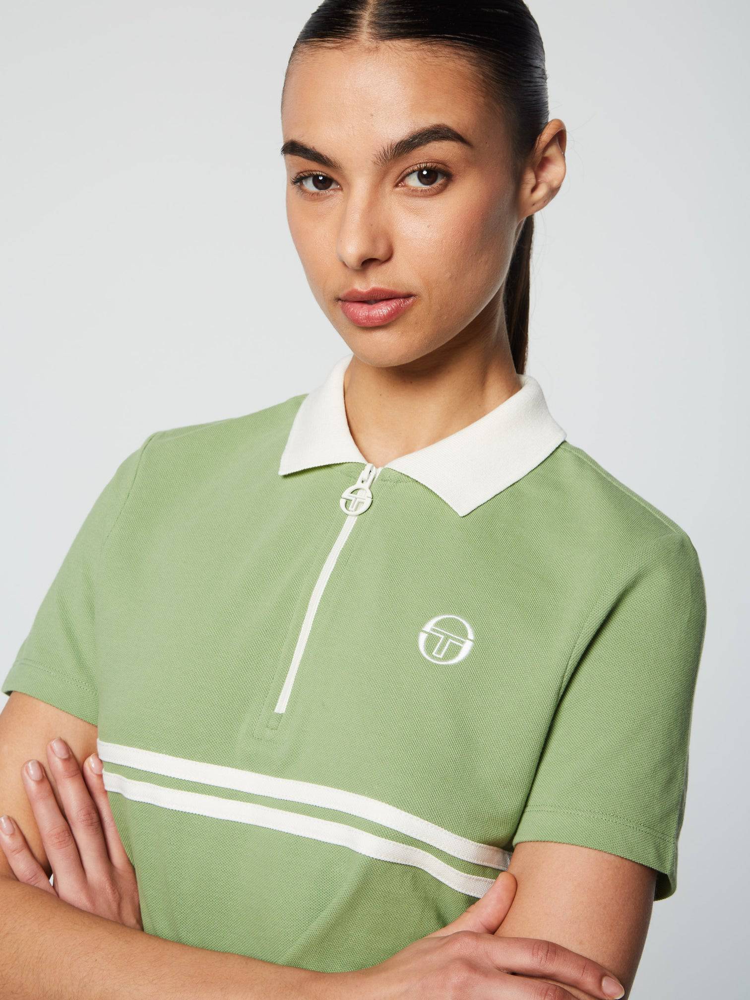Sergio Tacchini Miss Supermac Polo Shirt Jade Green
