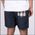 Aquascutum Club Check Pocket Swim Shorts Navy