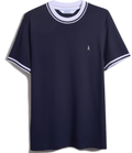 Original Penguin Pique T-Shirt In Dark Sapphire