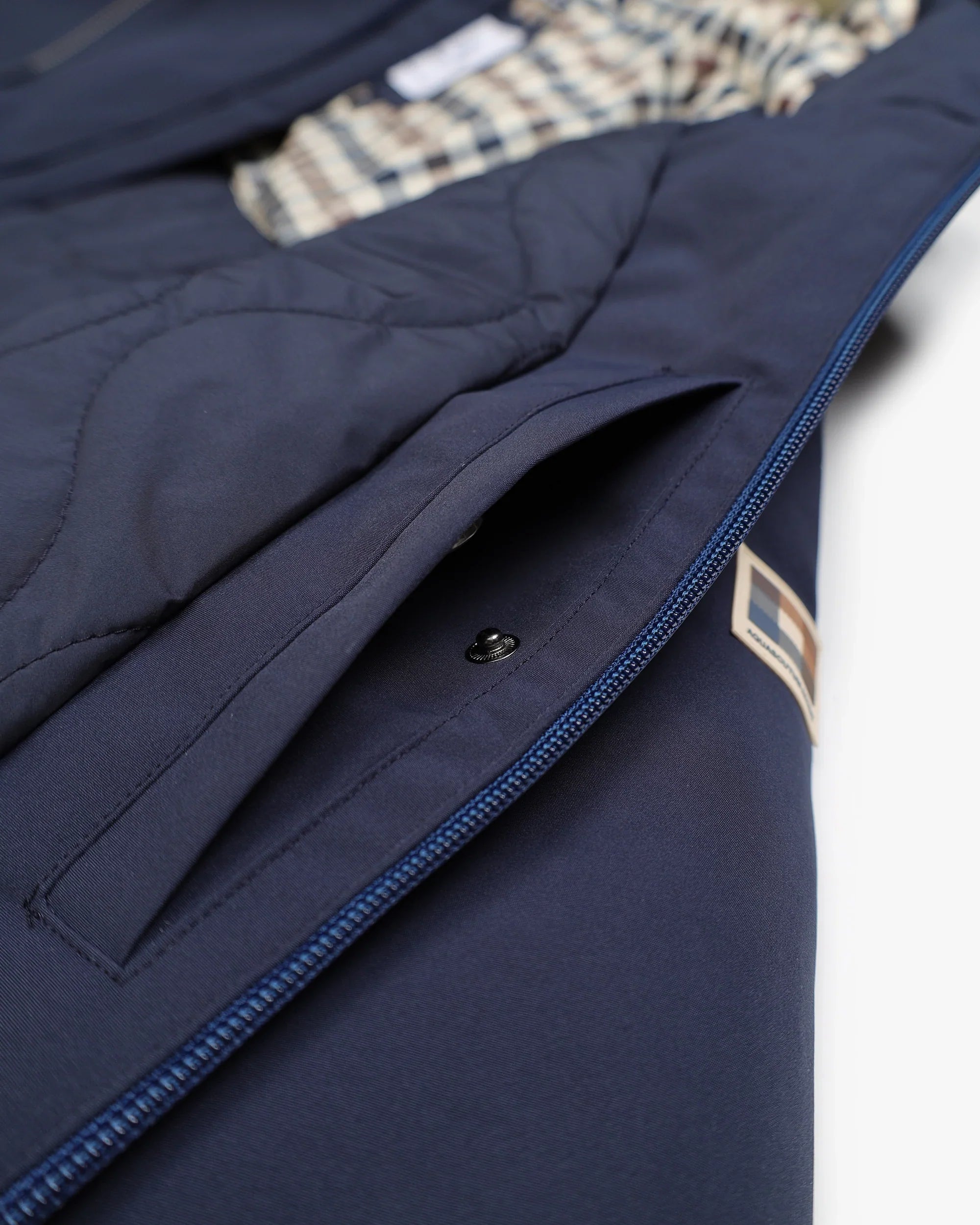 Aquascutum Active Shell Mid Parka Navy