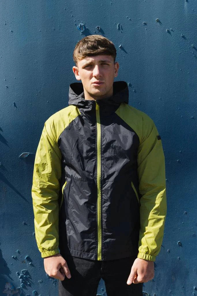 Terrace Cult Rocco Jacket Black/Acid Green