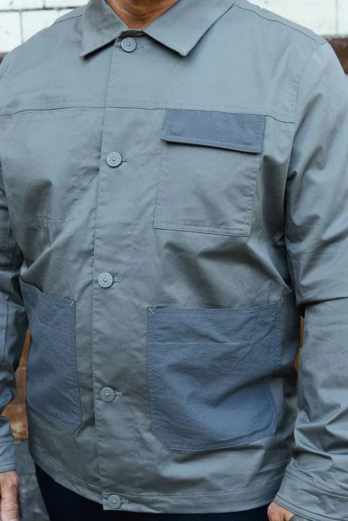 Terrace Cult Vito Overshirt Grey