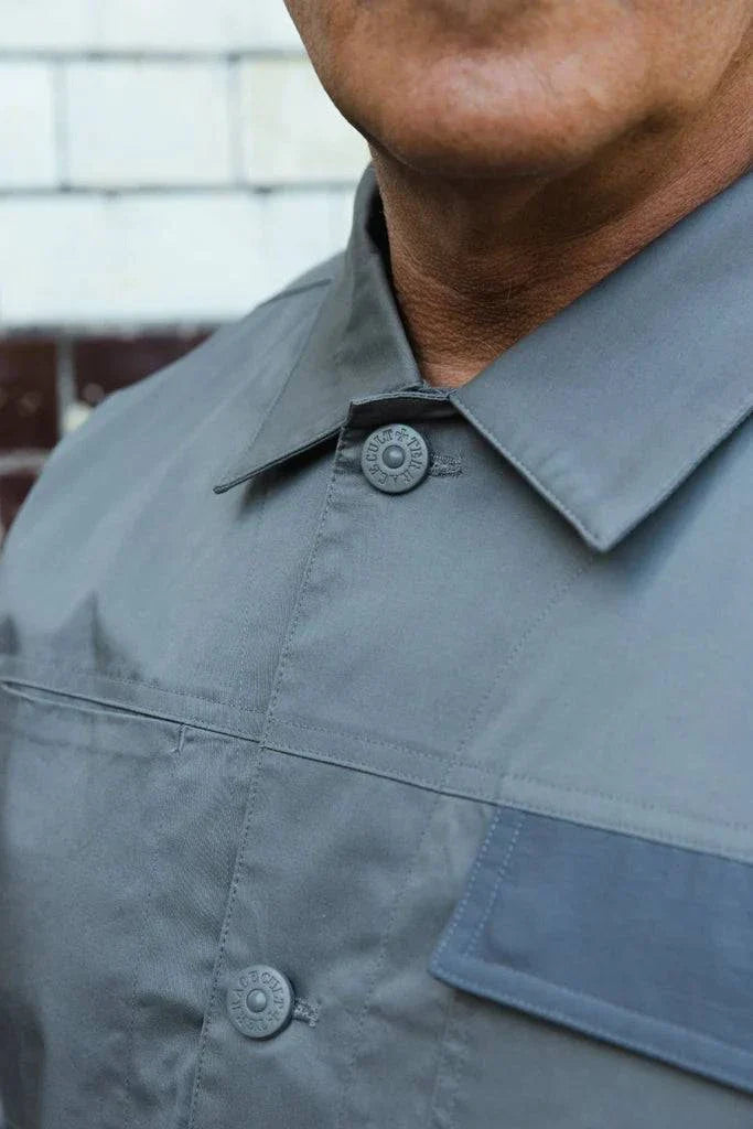 Terrace Cult Vito Overshirt Grey