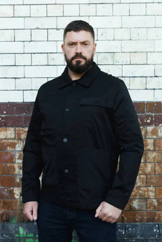 Terrace Cult Vito Overshirt Black