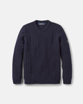 Henri Lloyd Abersoch Cable Knit Jumper Navy